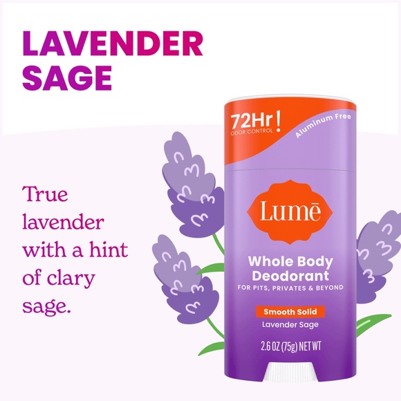 Lume "Lavender Sage" deodorant - Picture 8 of 9